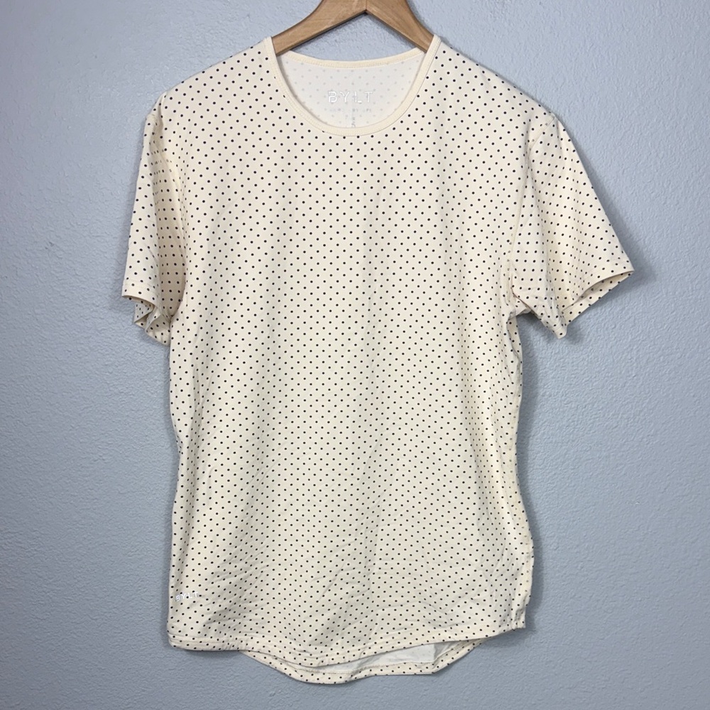 BYLT Premium Basics Lux Drop-Cut Tee Short Sleeve Shirt